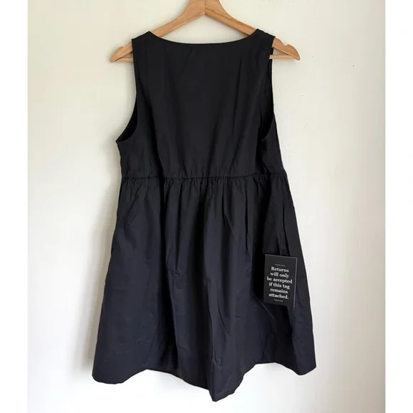 NWT Pomander Place Tuckernuck Sleeveless Porto Dress in Black - Picture 8 of 10